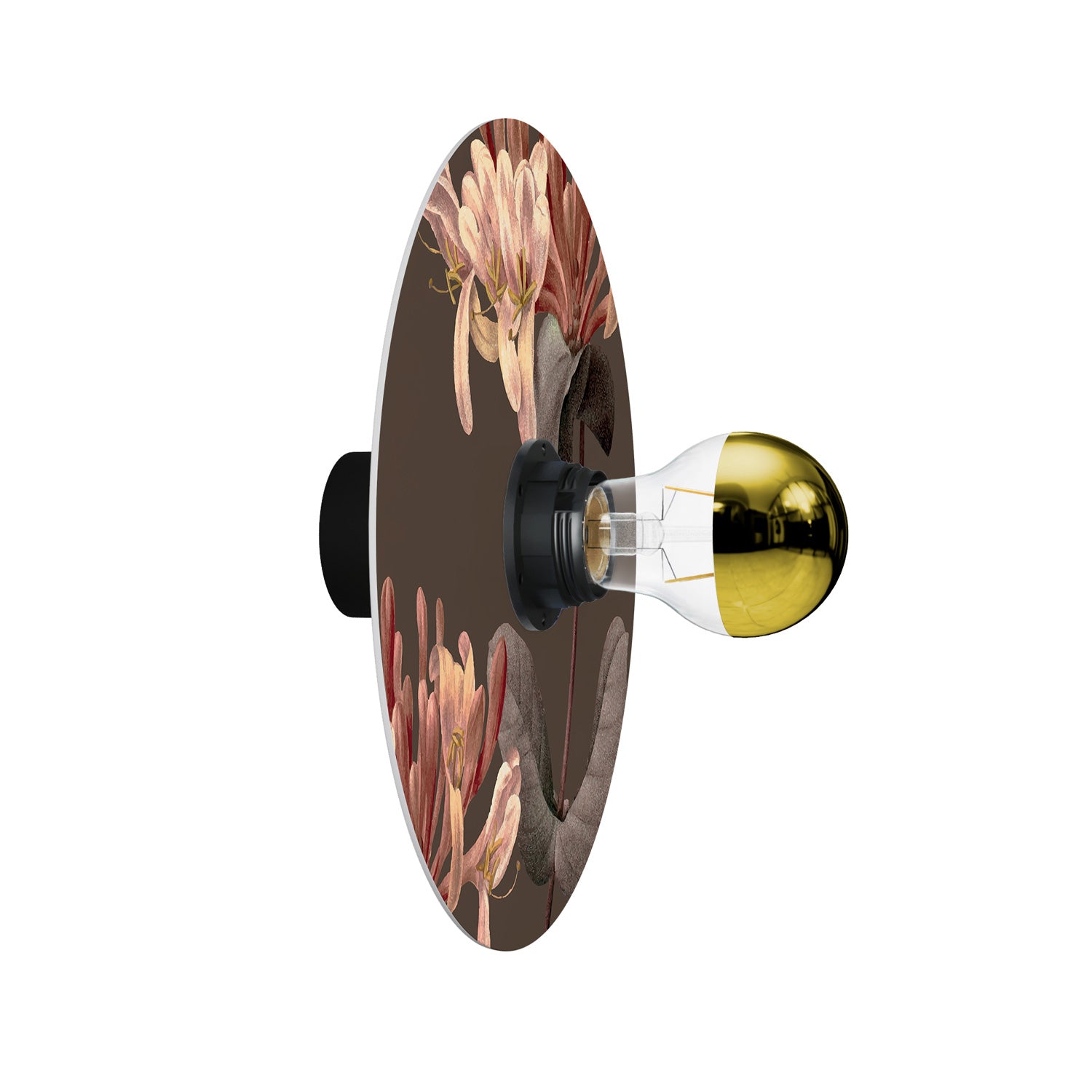 Lampada da parete o soffitto con paralume a disegni floreali 'Blossom Haven' Botanico Lonicera - Waterproof IP44