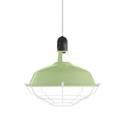 Paralume Harbour con gabbia in metallo - Verde prato