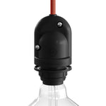 Eiva-1 - Portalampada per esterno E27 protezione IP65 per sistema Modulair - Nero