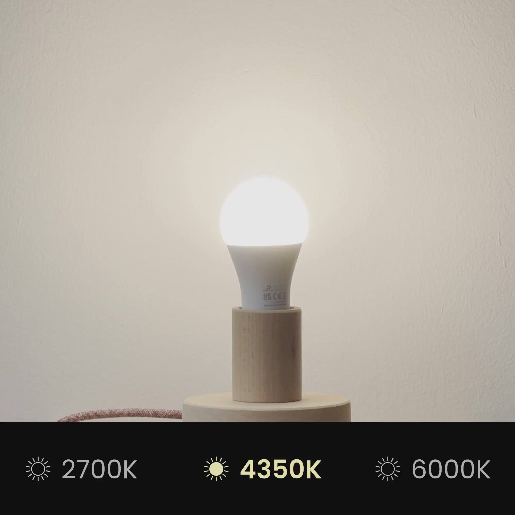 Charger la vidéo : Abat-jour Impero S avec douille E27 pour lampe de table ou applique - Fabriqué en France - Teletta Mandarine