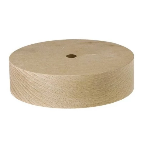 Base lampe diam 120mm h. 32 mm Bouleau naturel