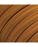 Câble électrique pour guirlande lumineuse recouvert de tissu Whiskey CM22