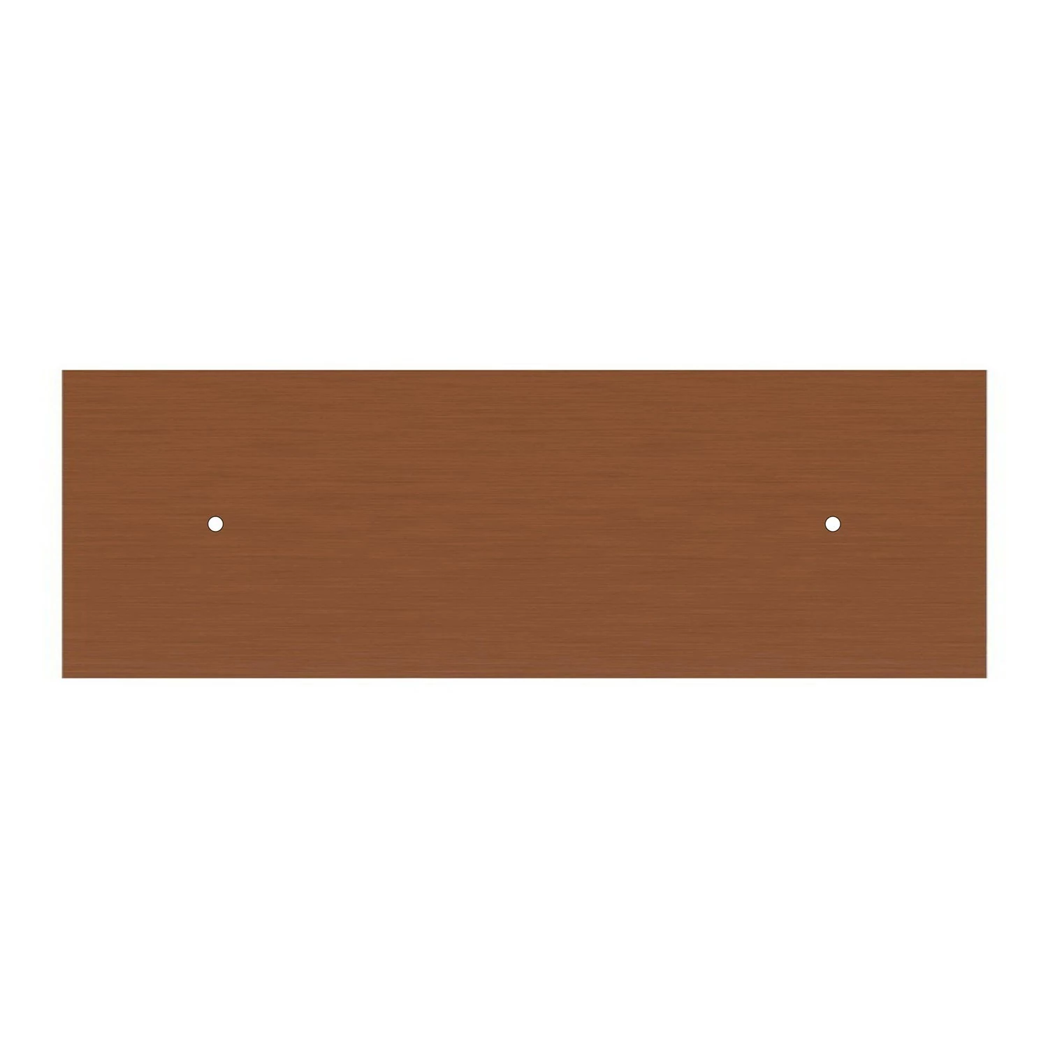 Suspension à 2 bras avec XXL Rose-One rectangulaire 675 mm complète avec câble textile et finitions en métal