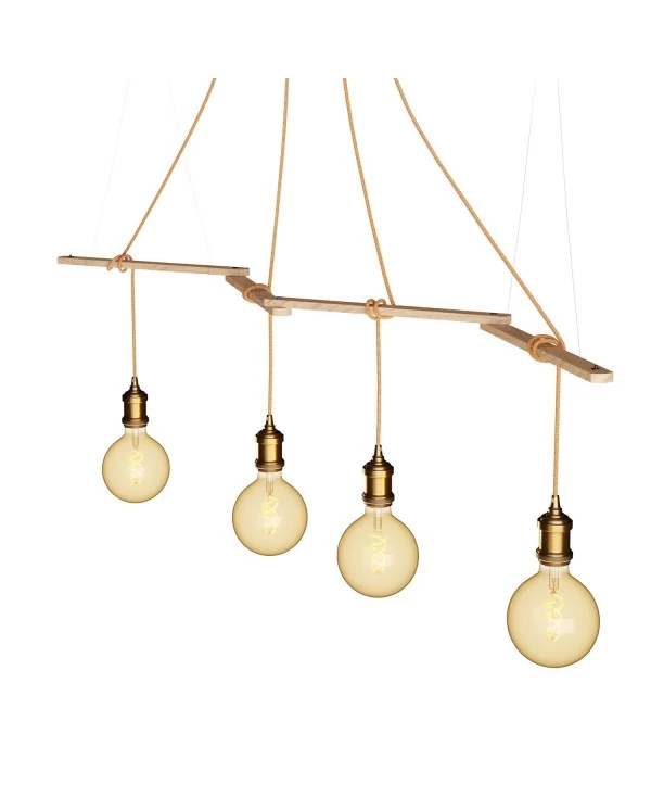 Potence en bois pour suspension de lampe baladeuse - Pinocchio CA