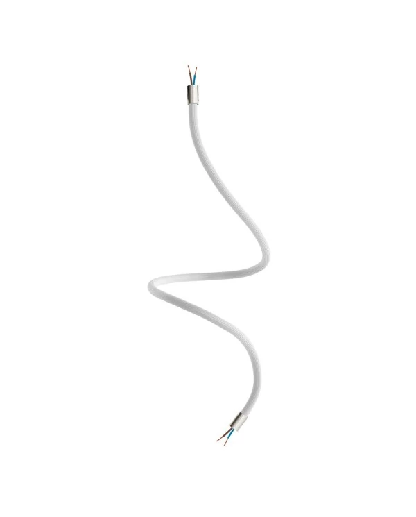 Kit Creative Flex tube flexible recouvert de tissu RM02 Argent