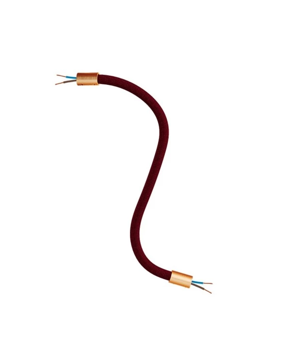 Kit Creative Flex tube flexible recouvert de tissu RM19 Bordeaux
