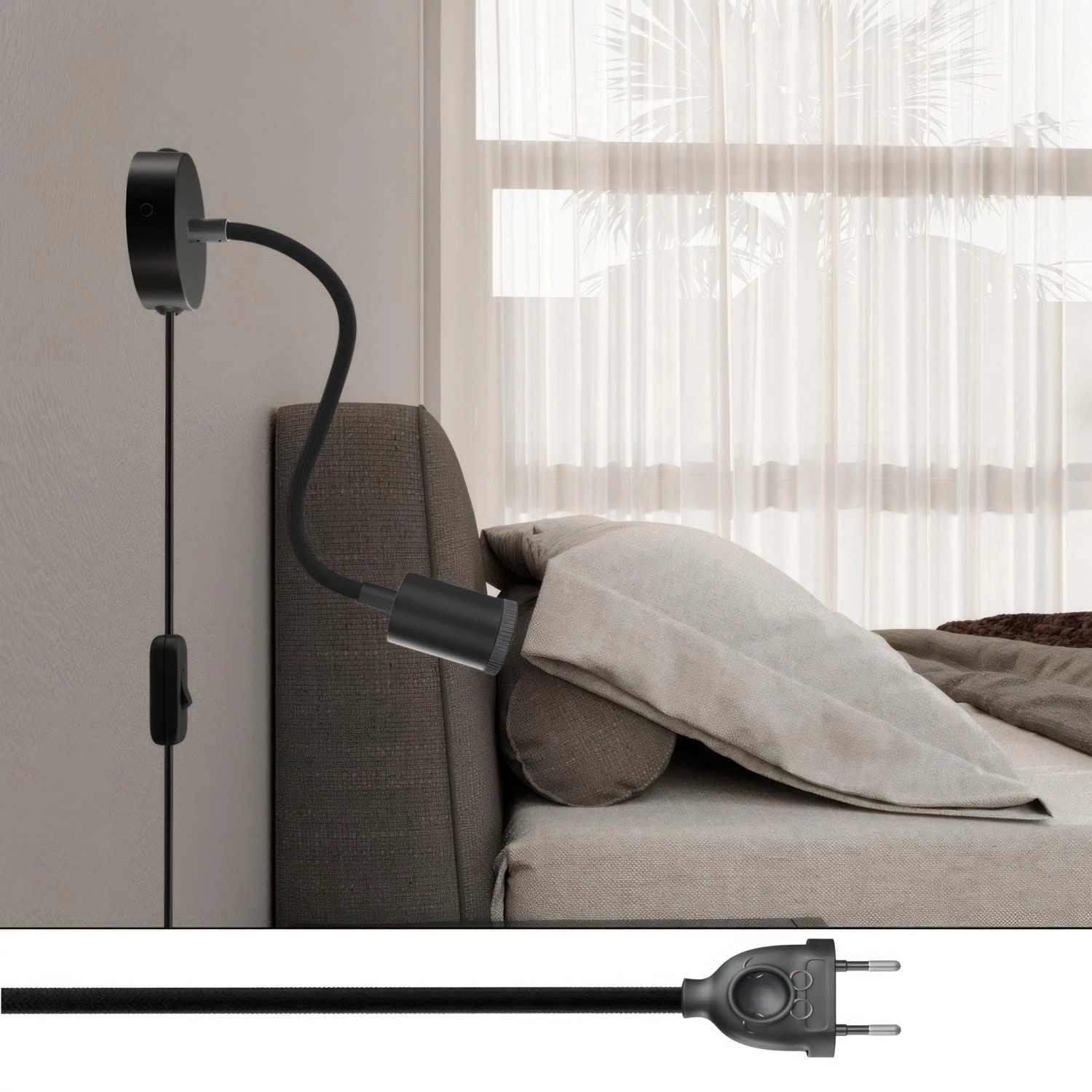 Lampe Spostaluce Flex 30 réglable avec spot GU1d0