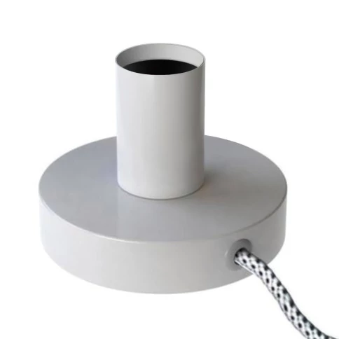Posaluce - Lampe de table en métal avec fiche bipolaire