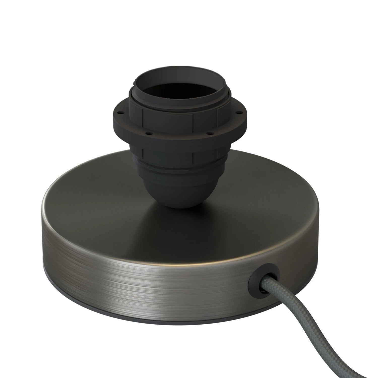 Posaluce pour abat-jour - Lampe de table en métal