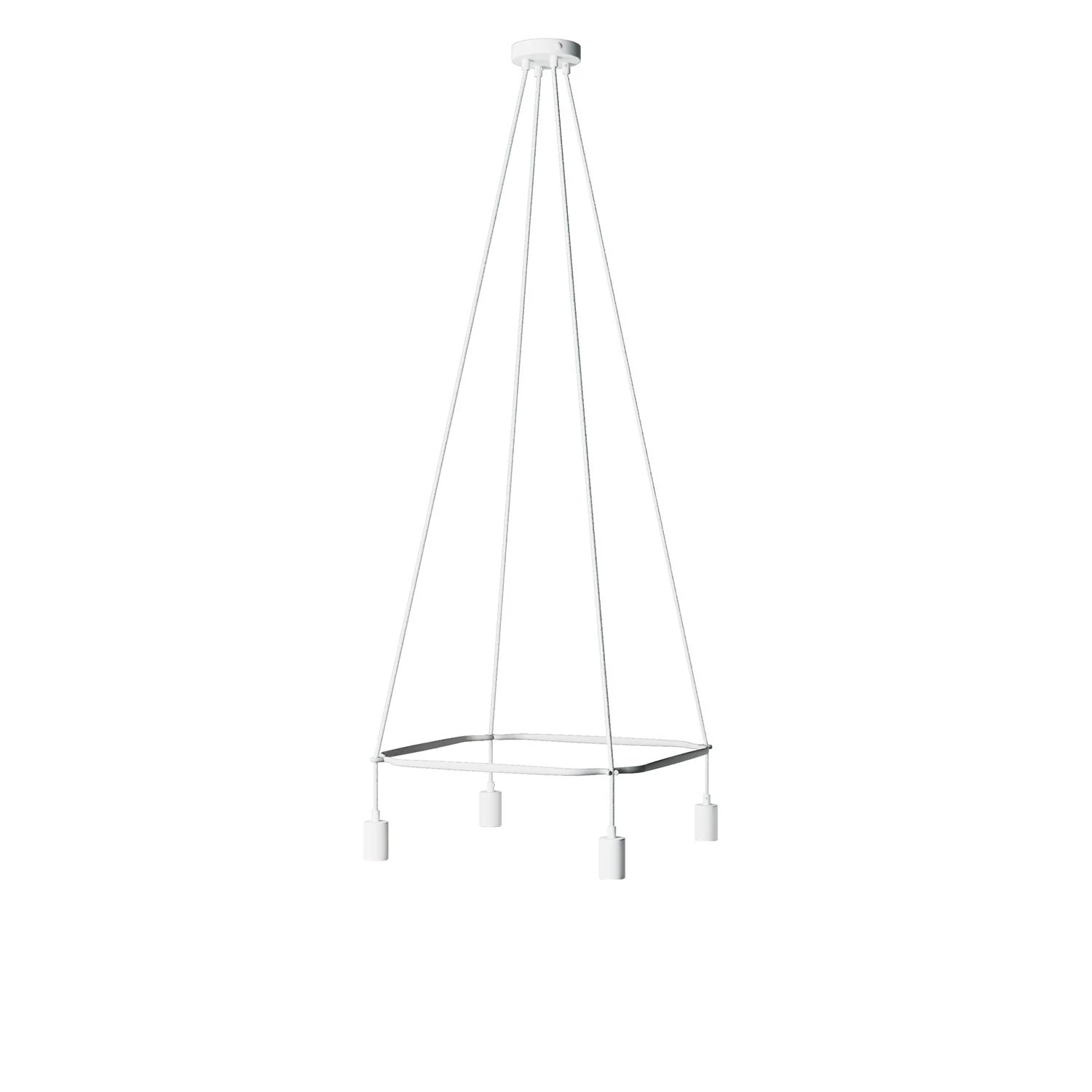 Lustre Cage avec 4 bras Globo