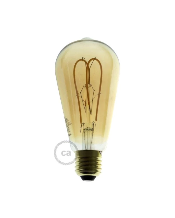 Lustre 3 Cage avec 6 bras Edison ST64