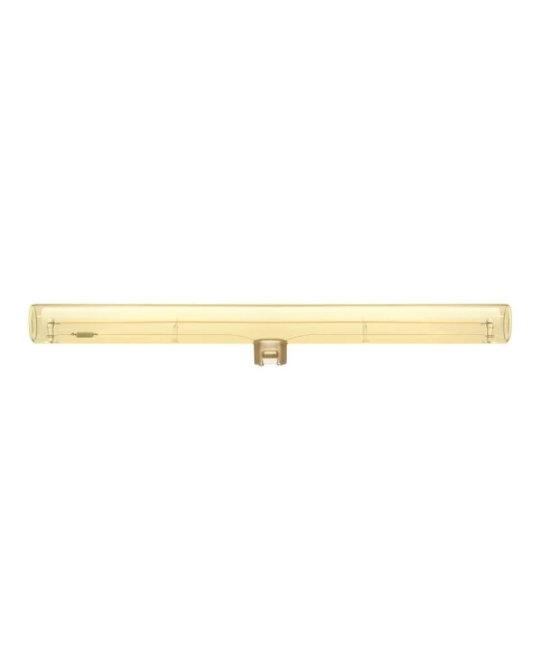 Ampoule LED Linéaire Dorée S14d - longueur 300 mm 6,5W 320Lm 1900K Dimmable