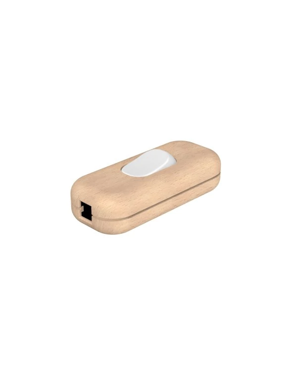 Interrupteur unipolaire Creative Switch couleur hêtre