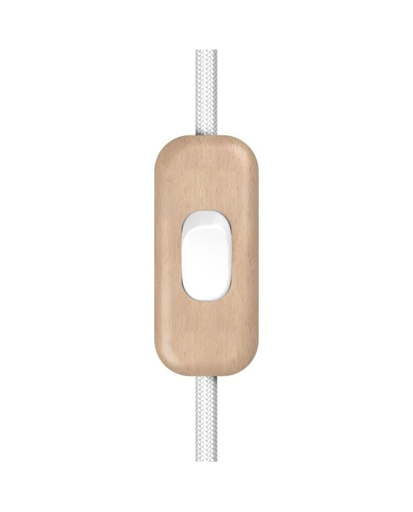 Interrupteur unipolaire Creative Switch couleur hêtre