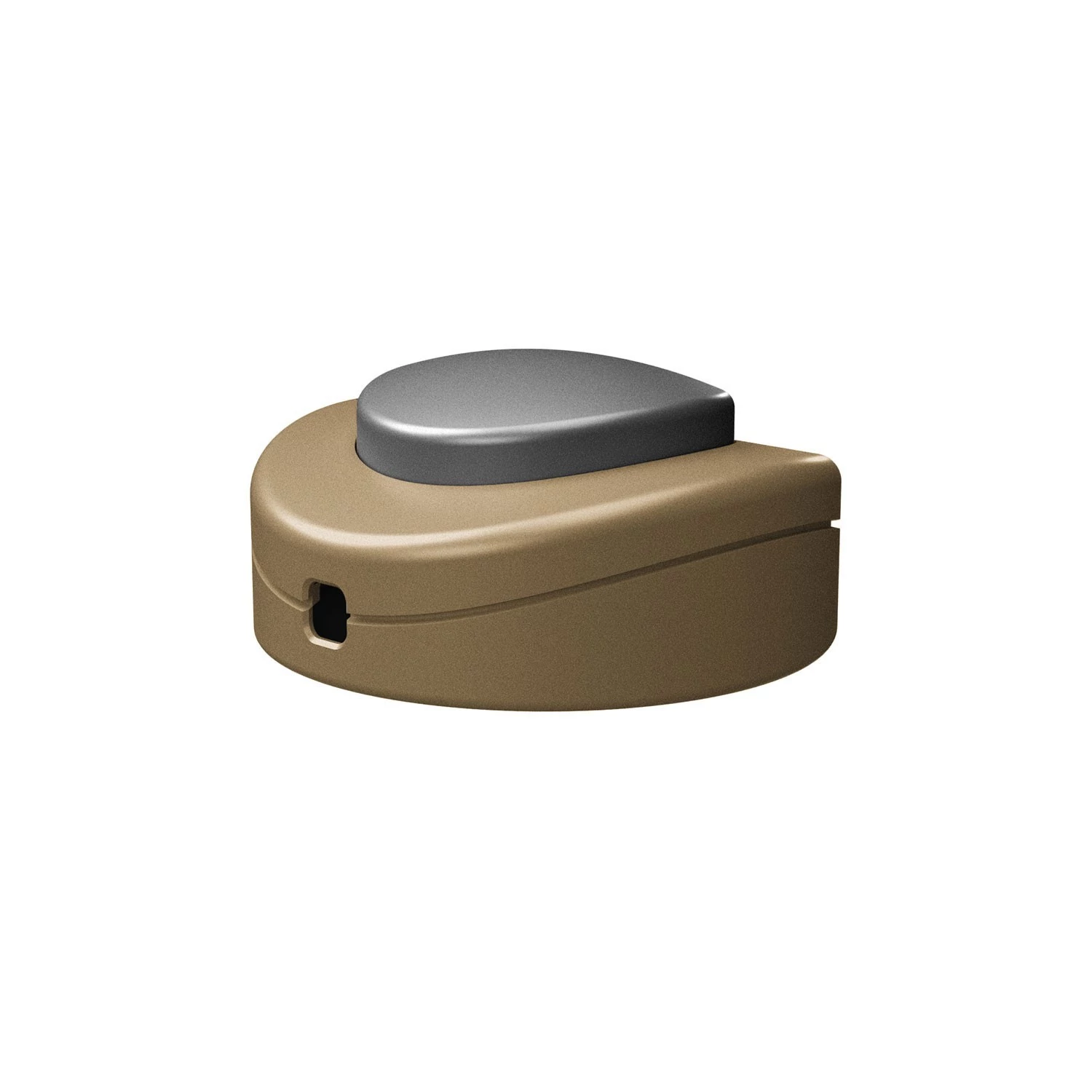 Interrupteur unipolaire à pédale Creative Switch bronze satiné
