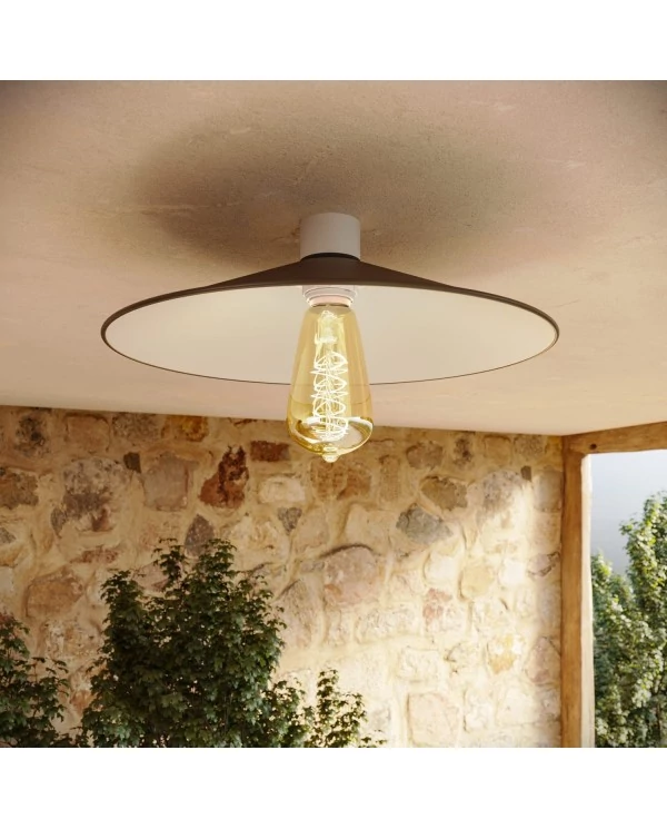 Lampe de plafond avec abat-jour en métal Swing - Waterproof IP44