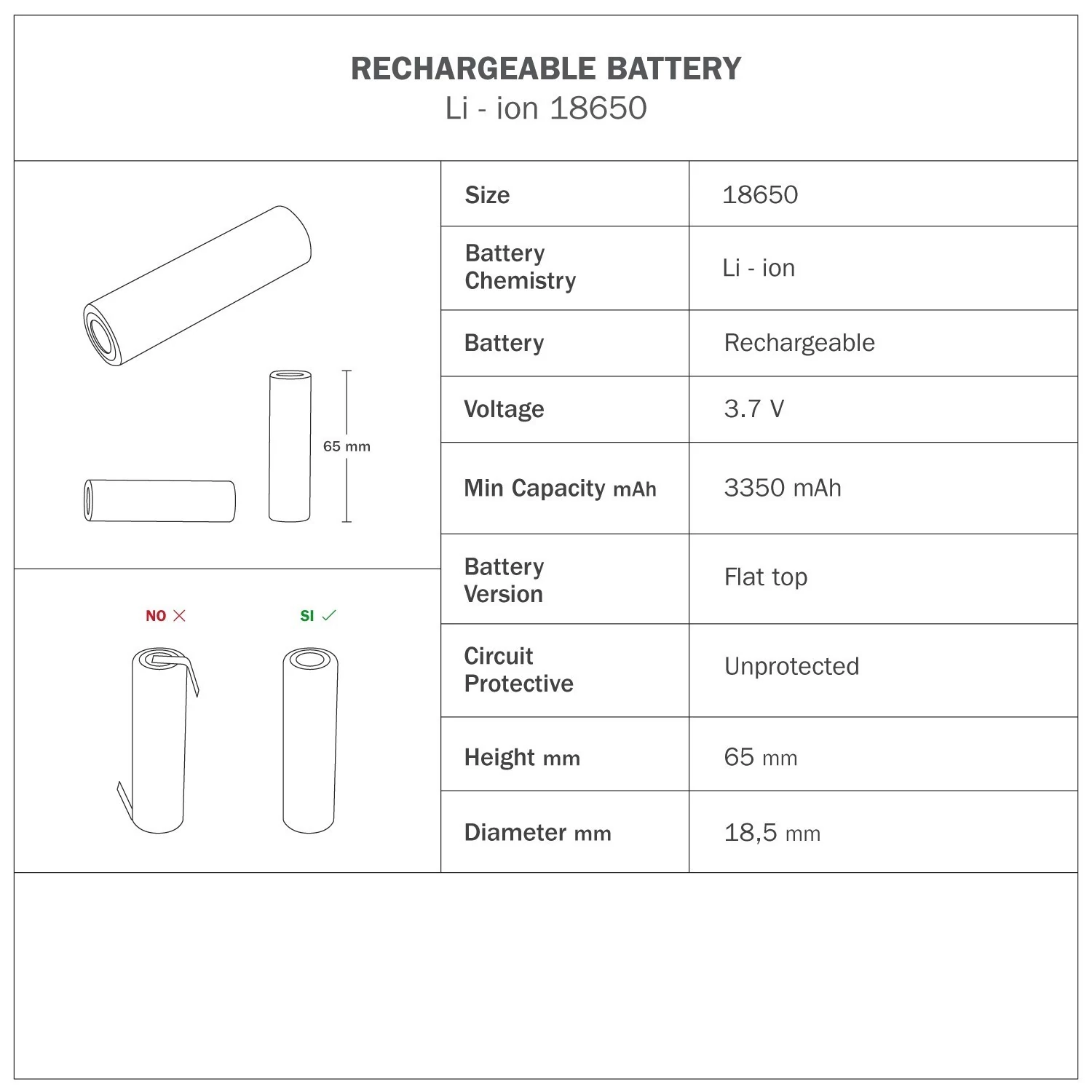 Lampe portative LED rechargeable Cabless01 avec ampoule globo G125