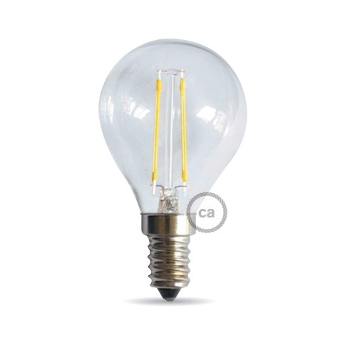 Ampoule Filament LED Globe 4,5W 440Lm E14 Claire