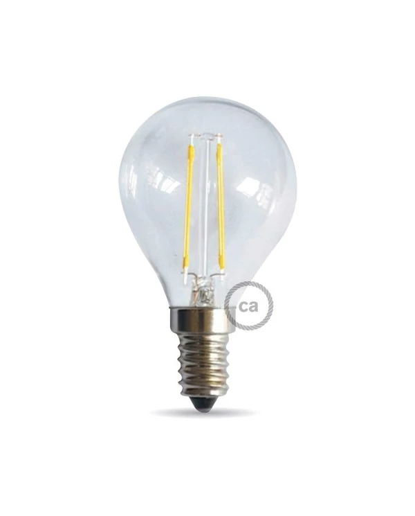 Ampoule Filament LED Globe 4,5W 440Lm E14 Claire