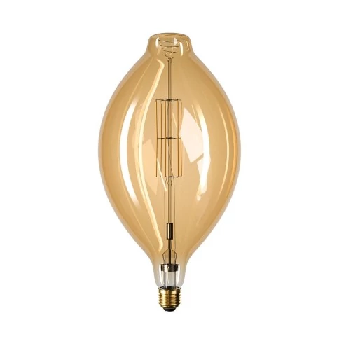 Ampoule LED Dorée XXL Fusée BT180 10W 1000Lm E27 2200K Dimmable