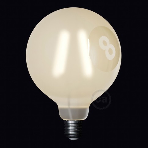 Ampoule LED Globe G125 Filament Court Version Tattoo Lamp® Modèle Otto 4W 420Lm E27 2700K