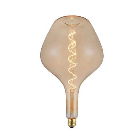 Ampoule LED DemiJohn Dorée 315 Filament en Spiral 5W 250Lm E27 2000K Dimmable