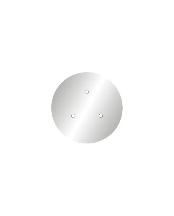 Rosace Rose-One rond de 200 mm de diamètre avec 3 trous et 4 trous latéraux