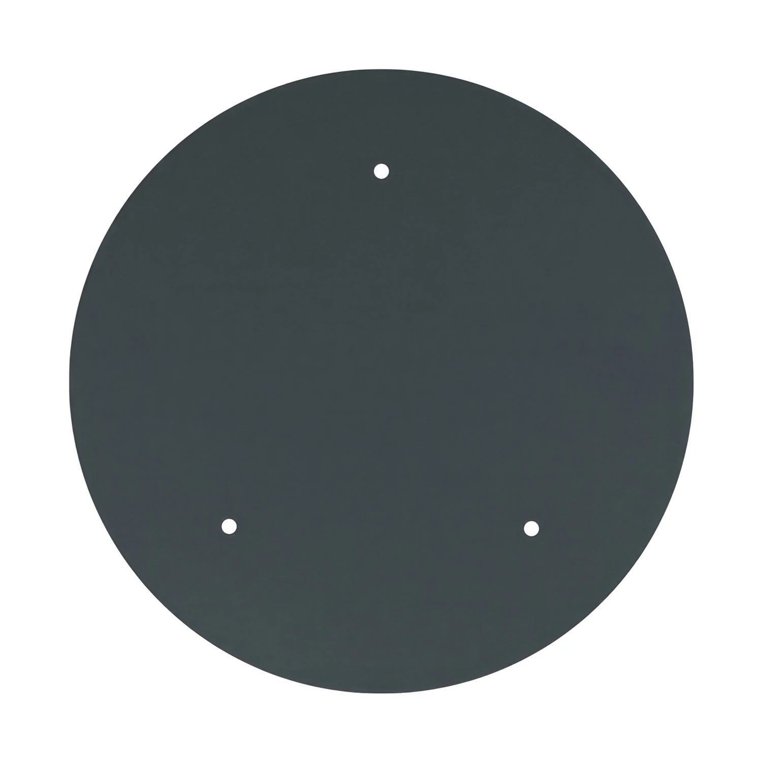 Rosace XXL Rose-One rond de 400 mm de diamètre avec 3 trous et 4 trous latéraux
