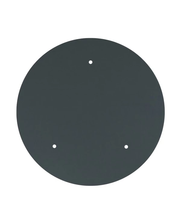 Rosace XXL Rose-One rond de 400 mm de diamètre avec 3 trous et 4 trous latéraux