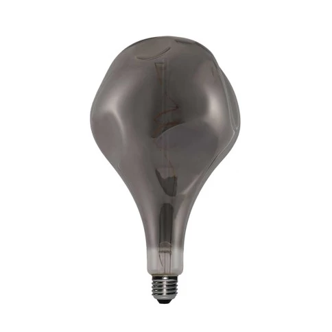 Ampoule XXL LED Poire A165 Cabossée Smoky filament à spirale 5W 110Lm E27 1800K Dimmable