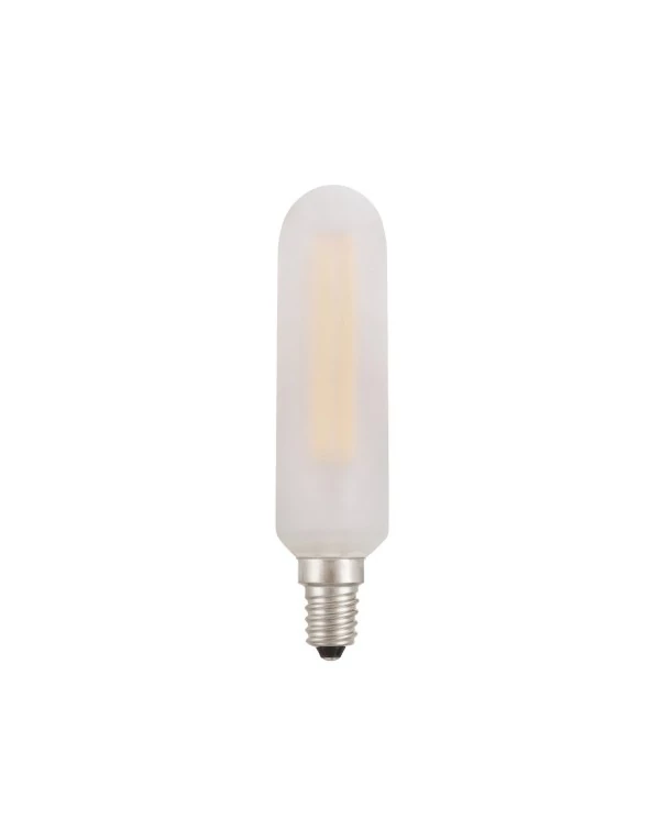 Ampoule LED Tubulaire, blanc satiné - E14 5W 470Lm 2700K Dimmable