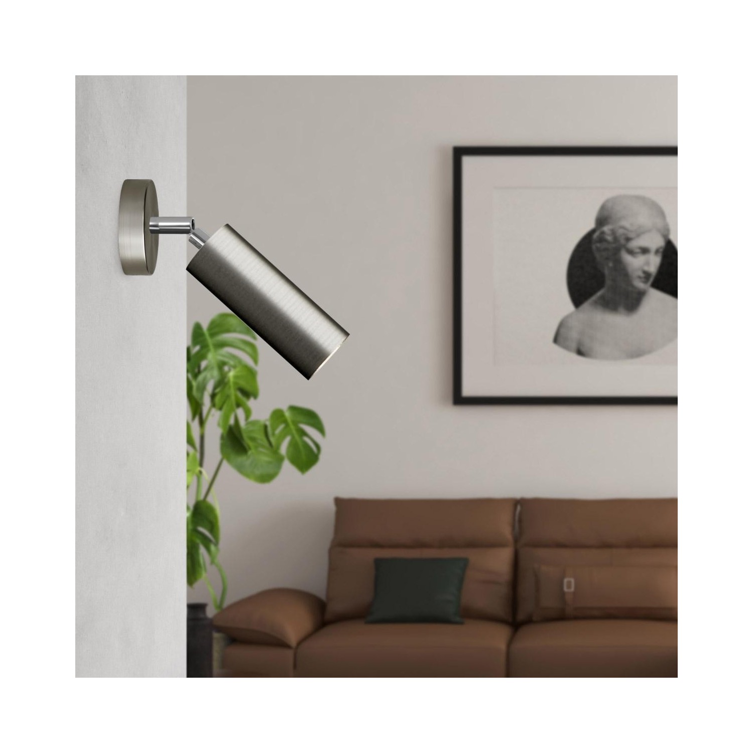EIVA PASTEL Suspension d'extérieur avec 5m câble textile, décentreur, rosace et douille en silicone étanche IP65