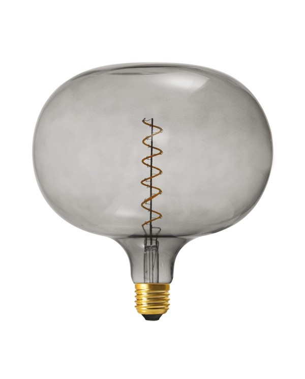 Ampoule LED XXL Cobble ligne Pastel Grey filament en spirale 5W 150Lm E27 2150K Dimmable