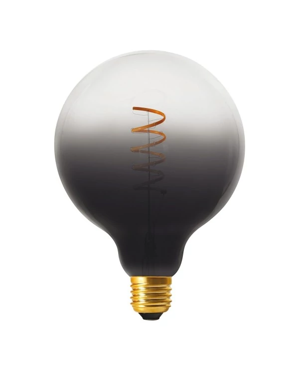 Ampoule LED Globe G125 ligne Pastel Dark ShadoW 105Lm filament en spirale 4.5W E27 1800K Dimmable