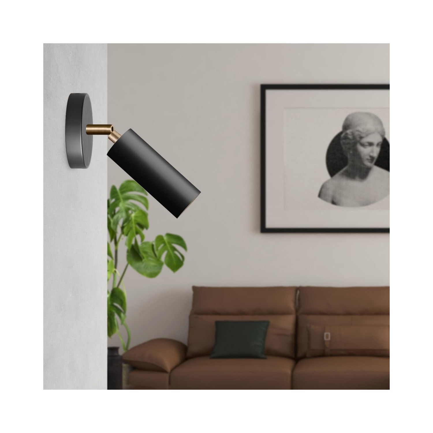 Suspension Made in Italy avec câble textile et double abat-jour Tub-E14