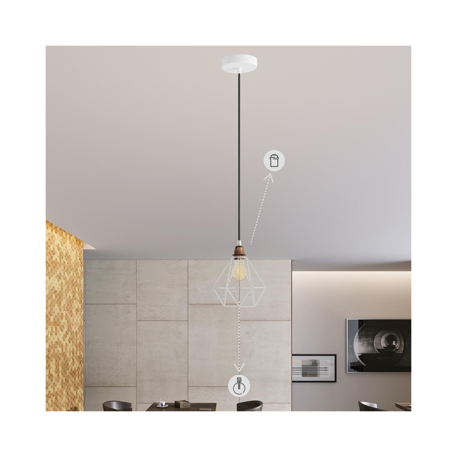 Ampoule LED Mini Globe G45 Milky 1,4W 136Lm E27 2700K