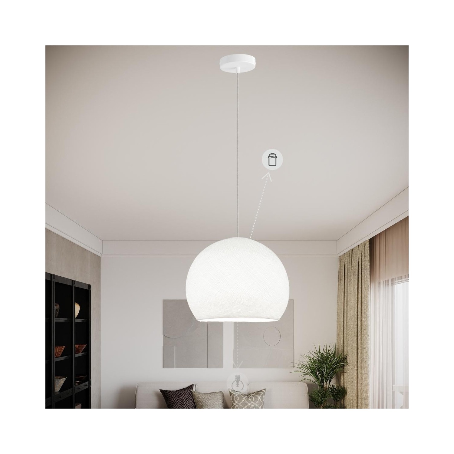 Ampoule LED Milky Mini Globe G45 E27 2700K