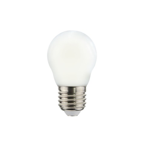 Ampoule LED Mini Globe G45 Milky 1,4W 136Lm E27 2700K