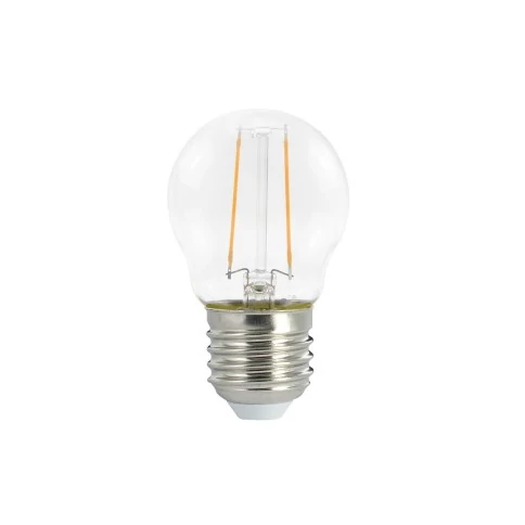 Ampoule LED Mini Globe G45 Clear 1.4W 136Lm E27 2700K