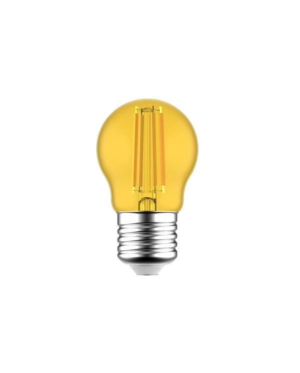 Ampoule LED Mini Globe G45 Jaune 1.4W 80Lm E27