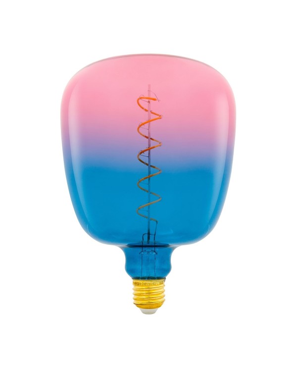 Ampoule LED XXL Bona série Pastel, couleur Rêve (Dream), filament spirale 5W 190Lm E27 2150K Dimmable