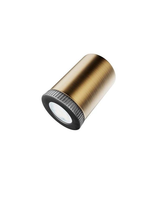 Fermaluce spot Mini Spotlight GU1d0, lampe murale ou de plafond réglable avec articulation