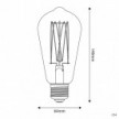 Table Flex GU1d0 lampe de table articulée avec mini spot LED et prise bipolaire