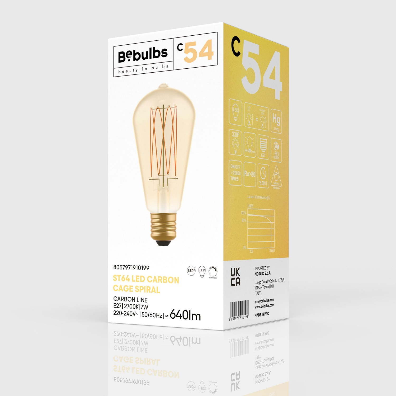 Table Flex GU1d0 lampe de table articulée avec mini spot LED et prise bipolaire