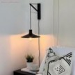 Table Flex GU1d0 lampe de table articulée avec mini spot LED et prise bipolaire