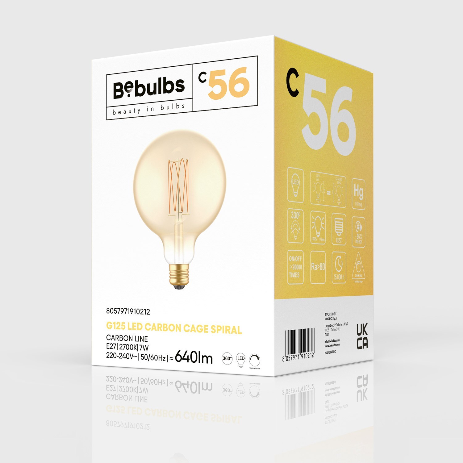 GU1d-one lampe de table articulée sans base avec mini spot LED