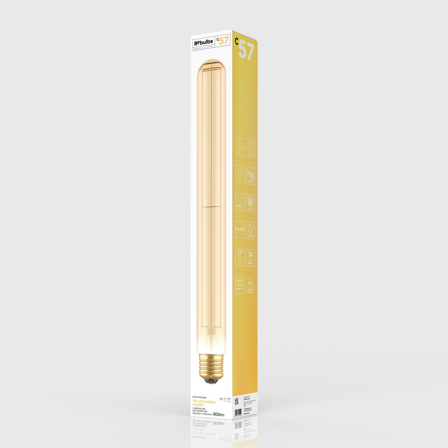 GU1d-one lampe de table articulée sans base avec mini spot LED