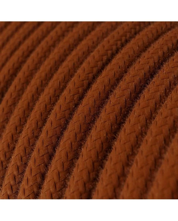Snake - Lampe plug-in avec câble textile coloré