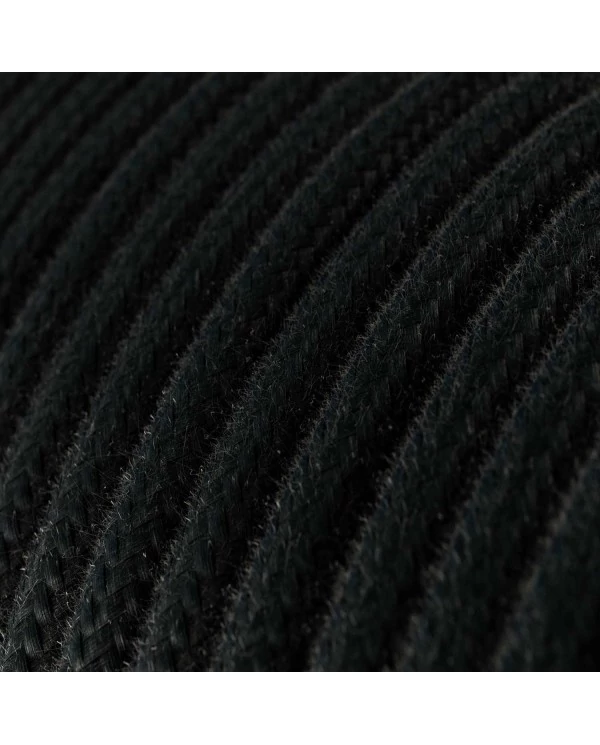 Snake pour abat-jour -Lampe plug-in avec câble textile coloré