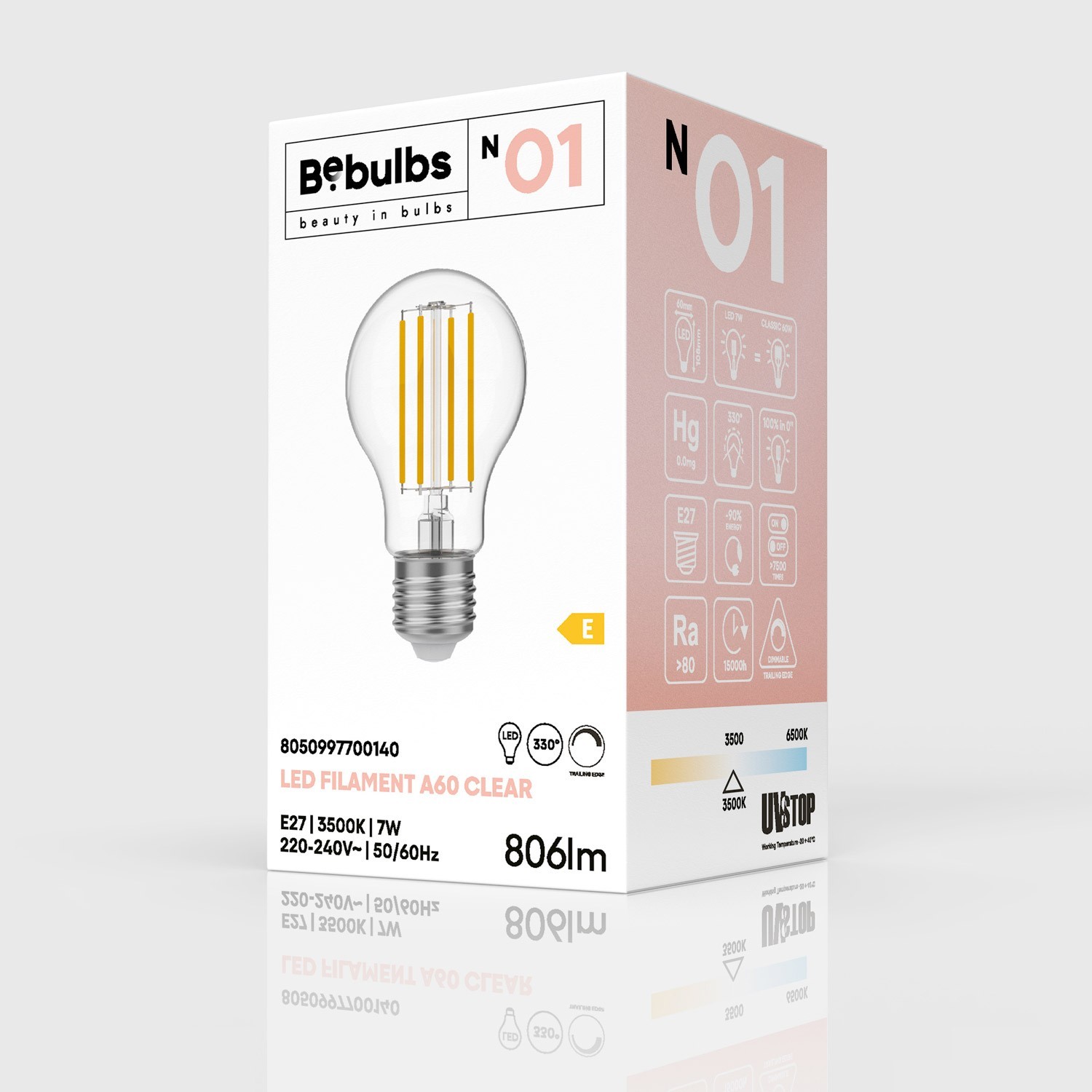 Flex 60 cm lampe murale et plafonnier articulé à lumière diffuse LED G95